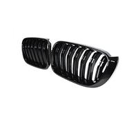 Grilles Car Front Kidney Grill Diamond Style Racing Grills For BMW F25 F26 X3 X4 2014-2017 Front Grille(2 Line)