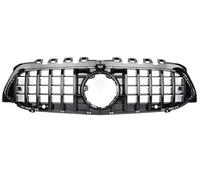 Grilles For Benz For W177 2019 2020 2021 2022 A35 Style Auto Front Bumper Panamericana For GTR Grille Racing Amg For GT Grill Front Sport Grill(Black)