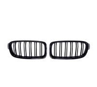 Grilles For BMW 3 Series F30 F31 2012-2019 Gloss Black Dual Line Kidney Grille Front Grille