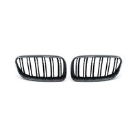 Grilles Front 2Pcs For BMW 3-Series E92 E93 For M3 Coupe LCI 2010-2013 Car Style Black Front Kidney Double Slat Grill Grille