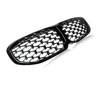 Grilles Front FOR BMW 1 SERIES F40 2020+ Front Bumper Grille Gril DIAMOND STYLE FRONT KIDNEY GRILLE GRILL GLOSS BLACK ABS Accessorie