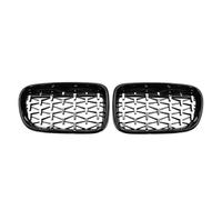 Grilles Front For BMW For X3 F25 2010-2013 Front Bumper Hood Grilles Single And Double Line Style Upper Racing Grills