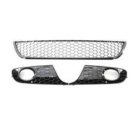 Grilles Front For VW For Golf 6 MK6 2009-2013 Honeycomb Mesh Car Front Bumper Lower Fog Light Vent Grille Cover Case Radiator