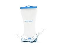 Grillfancy Water Bag 2L Durable TPU Material, BPA & PVC Free Squeeze Pouch, Collapsible Hydration Canteens for Camping Hiking Cycling Fishing or Traveling Suitable for Sawyer Squeeze Water Filter