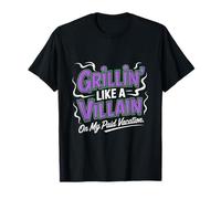Grillin Like a Villain on My Paid Vacation Labor Day T-Shirt