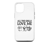 Grilling All The Grills Love Me Barbecue BBQ Lover Case for iPhone 12/12 Pro