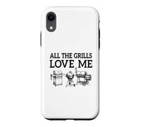 Grilling All The Grills Love Me Barbecue BBQ Lover Case for iPhone XR