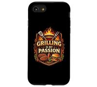 Grilling Is My Passion Bold BBQ Mindset Design Case for iPhone SE (2020) / 7/8