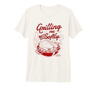 Grilling Me Softly American BBQ Steak Patriot Premium T-Shirt