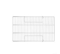 Grilling Net BBQ Accessories Heavy Duty Wire Rack for Charcoal Gas Grill - Flat Mesh for Steaks Shrimp 47.5x25.5cm