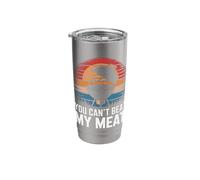 Grilling You Can't Beat My Meat Stainless Steel Insulated Tumbler