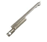 GRILLJOB 1 Pack 15-3/4“ Heavy Duty Cast Stainless Steel 304 BBQ Grill Burners Bull BBQ Replacement Parts for Cal Flame Aussie Blaze Jenn AIR(Some Model) Thermos Turbo Beefeater