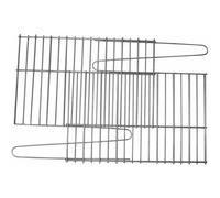GrillPro 91250 Universal Fit Adjustable Rock Grate Silver