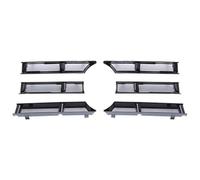 Grills Grill Front Car Styling Glossy Black Grille Front Bright Sports Body Kit Europe Version For VW For Tiguan MK2 R 2020 2021 2022
