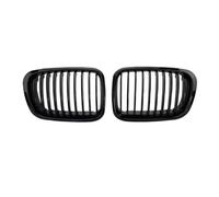 Grills Grill Front For BMW 3-Series E46 1998 1999 2000 2001 4-Door Matte Black Single Line Style Upper Racing Grills Front Bumper Grille