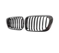 Grills Grill Front For BMW 3 Series E46 Coupe Cabriolet 1998-2003 Pre-Facelift For M3 2000-2007 Carbon Fiber Print Single Double Grill Grille