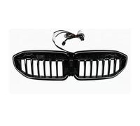 Grills Grill Front Front Kidney Grille Racing Grill Upper Bumper Radiator Hood Mesh Grid With LED Light For BMW 3 Series G20 G21 330i 2019 2020 2021 2022