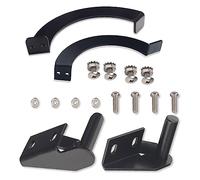 Grills Side Door Stop Arc & Grills Lid Hinge Kit Compatible with Tra-eger/Tr-aeger Pellet, Include One BCA081 Left/BCA002 Right Side