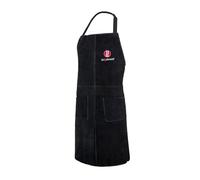 Grillstream Deluxe Leather Apron, Heat-Resistant Lining, with Adjustable Straps & Convenient Pocket