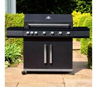 Grillstream Stealth Hybrid BBQ with Side Burner, Size 6 Burner