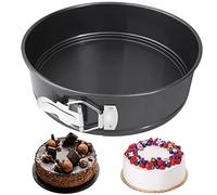 Grilzy 7 Inch Cake Tin - 18cm Non-Stick Round Springform Cake Tins for Baking Cheesecake at Home, Kitchen, and Restaurant