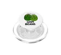 Grim Beans Funny Veggie Pun PopSockets PopGrip for MagSafe