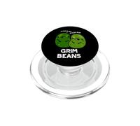 Grim Beans Funny Veggie Pun PopSockets PopGrip for MagSafe