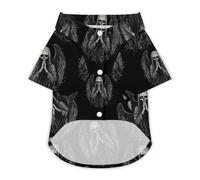 Grim Reaper Bless Summer Hawaiian Dog Shirt Breathable Pet T-Shirts for Small Medium Large Dogs Cats