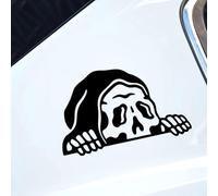 Grim Reaper Car Sticker Halloween Skeleton Devil Vinyl Decal (150mm x 80mm (LxH))
