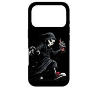 Grim Reaper Costume with Bottle for a Deadly Look Case for iPhone 17 Pro