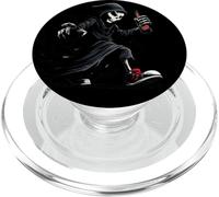 Grim Reaper Costume with Bottle for a Deadly Look PopSockets PopGrip for MagSafe