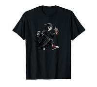 Grim Reaper Costume with Bottle for a Deadly Look T-Shirt