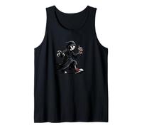 Grim Reaper Costume with Bottle for a Deadly Look Tank Top