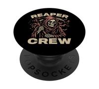 Grim Reaper Crew The Angel Of Death Soul Collector Matching PopSockets Adhesive PopGrip