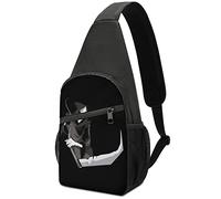 Grim Reaper Death Crossbody Backpack Shoulder Bag Lightweight One Strap Sling Bag Travel Hiking Daypack