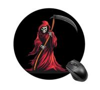 Grim Reaper Funny Mouse Pad 8" Stylish Non-Slip Mousepad Mats