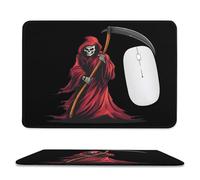 Grim Reaper Funny Mouse Pad Desk Mat Stylish Mousepad for Gaming Office Home Work