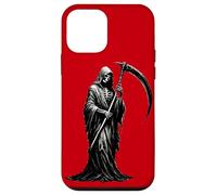 Grim Reaper Gothic Cloaked Skeleton Goth Memento Mori Design Case for iPhone 12 mini