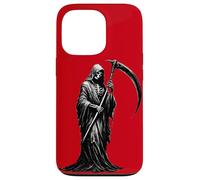 Grim Reaper Gothic Cloaked Skeleton Goth Memento Mori Design Case for iPhone 13 Pro