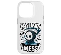Grim Reaper Haunt Mess Halloween Design Gift Men Women Kids Case for iPhone 14 Pro