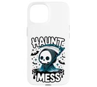 Grim Reaper Haunt Mess Halloween Design Gift Men Women Kids Case for iPhone 15