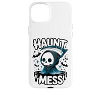 Grim Reaper Haunt Mess Halloween Design Gift Men Women Kids Case for iPhone 15 Plus