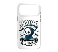 Grim Reaper Haunt Mess Halloween Design Gift Men Women Kids Case for iPhone 17 Pro Max