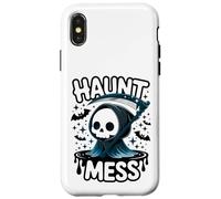 Grim Reaper Haunt Mess Halloween Design Gift Men Women Kids Case for iPhone X/XS