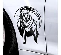 Grim Reaper Horror Sticker Vinyl Decal for Car Bike Helmet Vehicle
