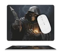 Grim-Reaper Leather Mouse Pad Mouse Mat