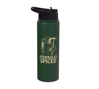 Grim Reaper Pumpkin Spice Latte Eternally Spiced Stainless Steel Insulated Water Bottle