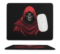 Grim Reaper Red Cloak Fashion Mouse Mat Pad Slim Anti-Slip Office Desk Accessories