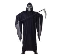 California Costumes CC 01055L Grim Reaper Adult-sized Costume, As Shown, Black, Large