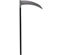 Grim Reaper Scythe, Adults & Kids 3 Piece Adjustable Plastic Prop For Halloween Costume, Death Reaper Scream Cosplay Weapon Accessory For Fancy Dress, Parties & Decorations